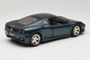 Ferrari 360 Modena Vert Foncé Métallique Bburago 1:18 3358-G2 Métal Moulé — image 2 sur 7
