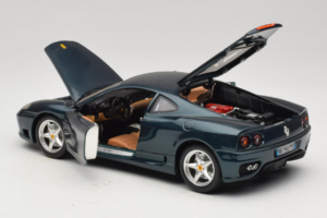 Ferrari 360 Modena Vert Foncé Métallique Bburago 1:18 3358-G2 Métal Moulé — image 4 sur 7
