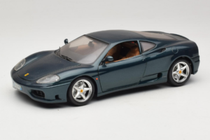Ferrari 360 Modena Vert Foncé Métallique Bburago 1:18 3358-G2 Métal Moulé