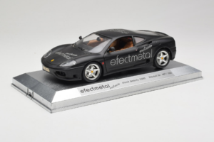 Ferrari 360 Modena Efecmetal Noir Mat Edition Limitée Exclusive Cars 1:18 EC003 Métal Moulé — image 2 sur 8
