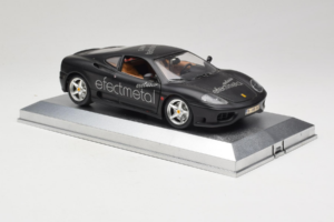 Ferrari 360 Modena Efecmetal Noir Mat Edition Limitée Exclusive Cars 1:18 EC003 Métal Moulé — image 6 sur 8