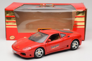 Ferrari 360 Modena Energizer Rouge Bburago 1:18 3358-P3 Métal Moulé — image 8 sur 8