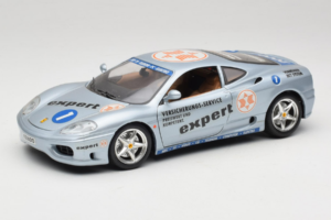 Ferrari 360 Modena Expert #1 Argent Bburago 1:18 3348-S1 Métal Moulé