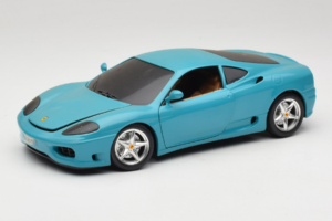 Ferrari 360 Modena Migros Édition Limitée 333 pcs Bleu Bburago 1:18 3358-G1 Métal Moulé