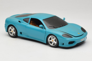 Ferrari 360 Modena Migros Édition Limitée 333 pcs Bleu Bburago 1:18 3358-G1 Métal Moulé — image 6 sur 8