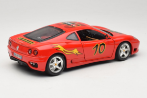 Ferrari 360 Modena #10 5 Jahre IG Bburago Rouge Bburago 1:18 3358-P2 Métal Moulé — image 3 sur 8