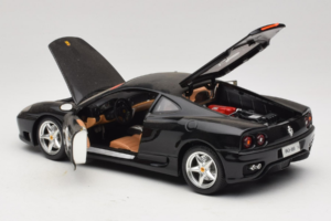 Ferrari 360 Modena #14 Noir Édition Limitée Bburago 1:18 3368-B1 Métal Moulé — image 5 sur 8