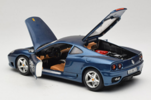 Ferrari 360 Modena #15 Édition Limitée Bleu Métallique Bburago 1:18 3358-F1 Métal Moulé — image 5 sur 8
