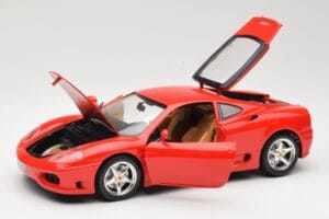 Ferrari 360 Modena Rouge Bburago 1:18 3358 Métal Moulé — image 2 sur 8