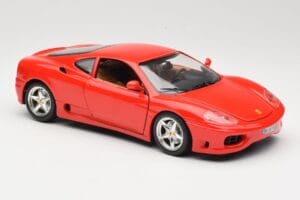 Ferrari 360 Modena Rouge Bburago 1:18 3358 Métal Moulé — image 6 sur 8