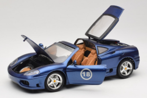 Ferrari 360 Modena Targa Édition Limitée 333 pcs Violet Métallique Bburago 1:18 3348-F1 Métal Moulé — image 2 sur 8