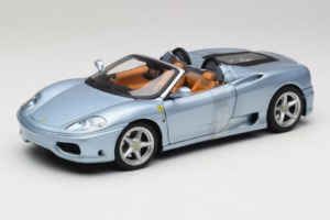 Ferrari 360 Spider Bleu The Italian Job Hot Wheels 1:18 P9905 Métal Moulé
