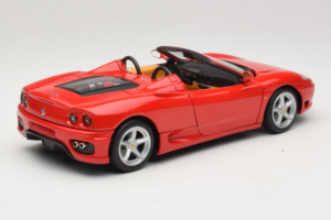 Ferrari 360 Spider Rouge Hot Wheels 1:18 27774-M1 Métal Moulé — image 3 sur 8