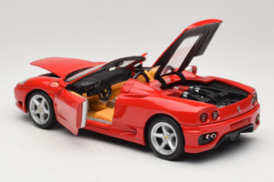 Ferrari 360 Spider Rouge Hot Wheels 1:18 27774-M1 Métal Moulé — image 5 sur 8