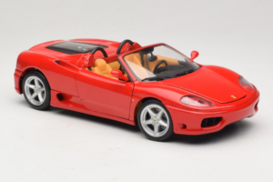 Ferrari 360 Spider Rouge Hot Wheels 1:18 27774-M1 Métal Moulé — image 6 sur 8