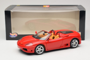 Ferrari 360 Spider Rouge Hot Wheels 1:18 27774-M1 Métal Moulé — image 8 sur 8