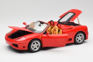 Ferrari 360 Spider Rouge Hot Wheels 1:18 57310 Métal Moulé — image 2 sur 8