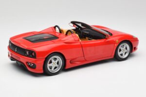 Ferrari 360 Spider Rouge Hot Wheels 1:18 57310 Métal Moulé — image 3 sur 8