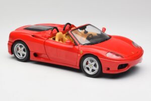 Ferrari 360 Spider Rouge Hot Wheels 1:18 57310 Métal Moulé — image 6 sur 8