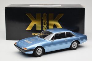 Ferrari 365 GT4 2+2 Bleu KK-Scale 1:18 KKDC180162 Métal Moulé — image 6 sur 6