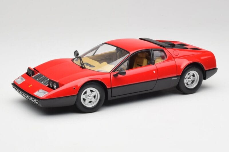 Ferrari 365 GT4/BB Rouge Kyosho 1:18 08173R Métal Moulé