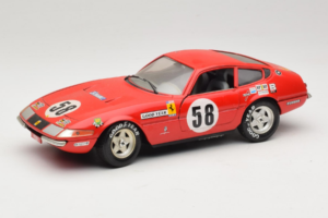 Ferrari 365 GTB/4 Daytona Berlinetta #58 Rouge Techno Giodi 1:18 40011 Métal Moulé