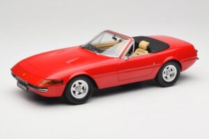 Ferrari 365 GTB/4 Daytona Spyder Series II Rosso Dino KK-Scale 1:18 KKDC180621 Métal Moulé