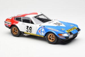 Ferrari 365 GTB/4 #39 J-C. Andruet / Lena 24 Hours of Le Mans 1972 Kyosho 1:18 08164E Métal Moulé — image 6 sur 8