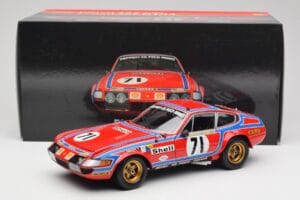 Ferrari 365 GTB4 Competizione #71 24 Hours of Le Mans 1974 Kyosho 1:18 08164A Métal Moulé — image 8 sur 8