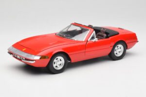 Ferrari 365 GTS Rouge Solido 1:18 8017 Métal Moulé
