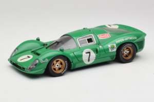 Ferrari 412P #7 Vert 24 Hours of Daytona 1967 Eagles Race 1:18 37000 Métal Moulé