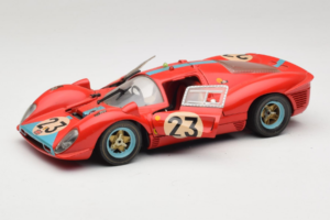 Ferrari 412P #23 W. Mairesse / J. Beurlys Le Mans 1967 Rouge Revell 1:18 48826 Métal Moulé — image 2 sur 8