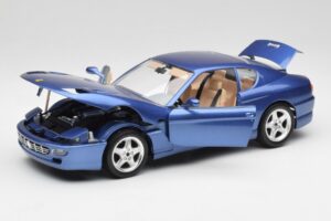 Ferrari 456 GT Blu Pozzi Bburago 1:18 3036-M3 Métal Moulé — image 2 sur 8
