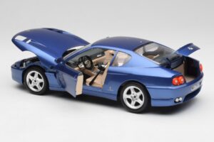 Ferrari 456 GT Blu Pozzi Bburago 1:18 3036-M3 Métal Moulé — image 5 sur 8