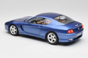 Ferrari 456 GT Blu Pozzi Bburago 1:18 3036-M3 Métal Moulé — image 7 sur 8