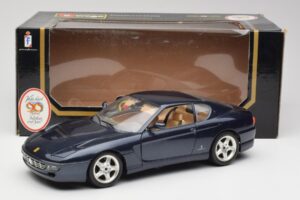 Ferrari 456 GT Bleu Bburago 1:18 3036 Métal Moulé — image 2 sur 8