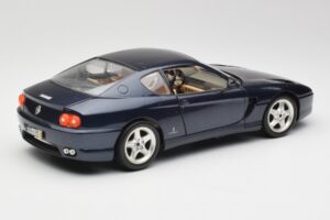 Ferrari 456 GT Bleu Bburago 1:18 3036 Métal Moulé — image 5 sur 8