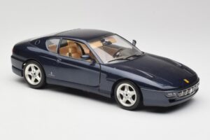 Ferrari 456 GT Bleu Bburago 1:18 3036 Métal Moulé — image 6 sur 8