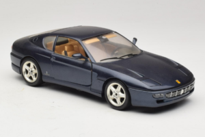 Ferrari 456 GT Bleu Bburago 1:18 3036-B1 Métal Moulé — image 6 sur 8