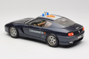 Ferrari 456 GT Carabinieri Noir Bburago 1:18 3036-B3 Métal Moulé — image 7 sur 8