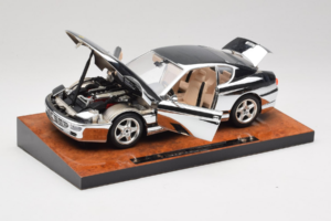 Ferrari 456 GT Chrome Silver Bburago 1:18 3746-R1 Métal Moulé — image 2 sur 8