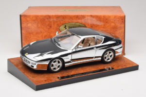 Ferrari 456 GT Chrome Silver Bburago 1:18 3746-R1 Métal Moulé — image 8 sur 8