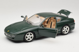 Ferrari 456 GT Vert Foncé Bburago 1:18 3046-GR1 Métal Moulé — image 2 sur 8