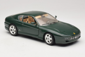 Ferrari 456 GT Vert Foncé Bburago 1:18 3046-GR1 Métal Moulé — image 6 sur 8