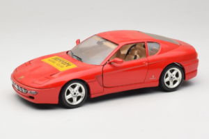 Ferrari 456 GT Ferrari Model Club Rouge Bburago 1:18 3036-P1 Métal Moulé