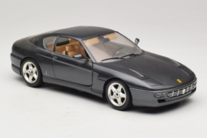 Ferrari 456 GT Gris Métallique Bburago 1:18 3036-G1 Métal Moulé — image 6 sur 8
