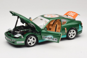 Ferrari 456 GT Profex #1 Vert 1992 Bburago 1:18 3336-GR1 Métal Moulé — image 2 sur 8
