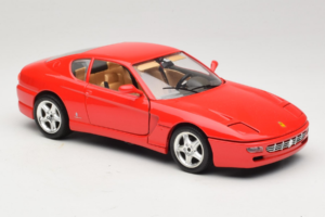 Ferrari 456 GT Rouge Bburago 1:18 3046-R1 Métal Moulé — image 6 sur 8