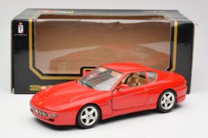 Ferrari 456 GT Rouge Bburago 1:18 3036-M1 Métal Moulé — image 8 sur 8