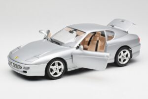 Ferrari 456 GT Argent Bburago 1:18 3036-M2 Métal Moulé — image 2 sur 8
